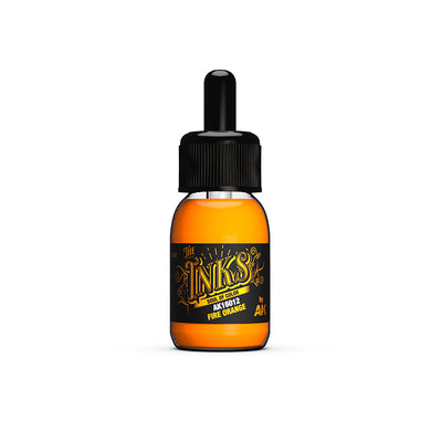 AK Interactive Inks - Fire Orange 30ml