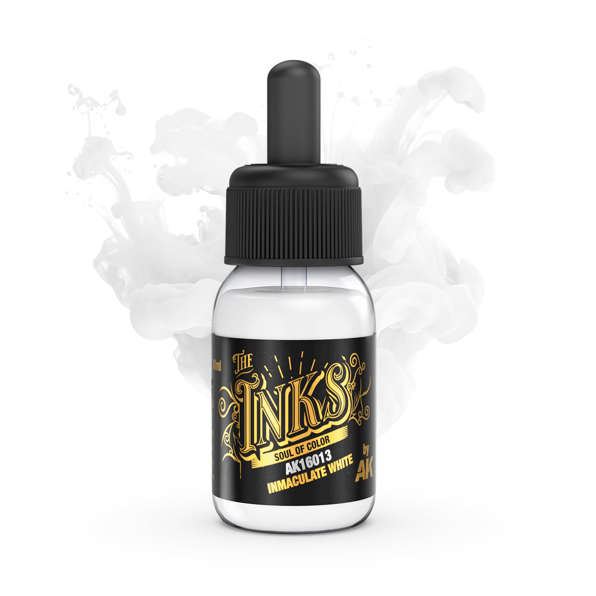 AK Interactive Inks - Inmaculate White 30ml