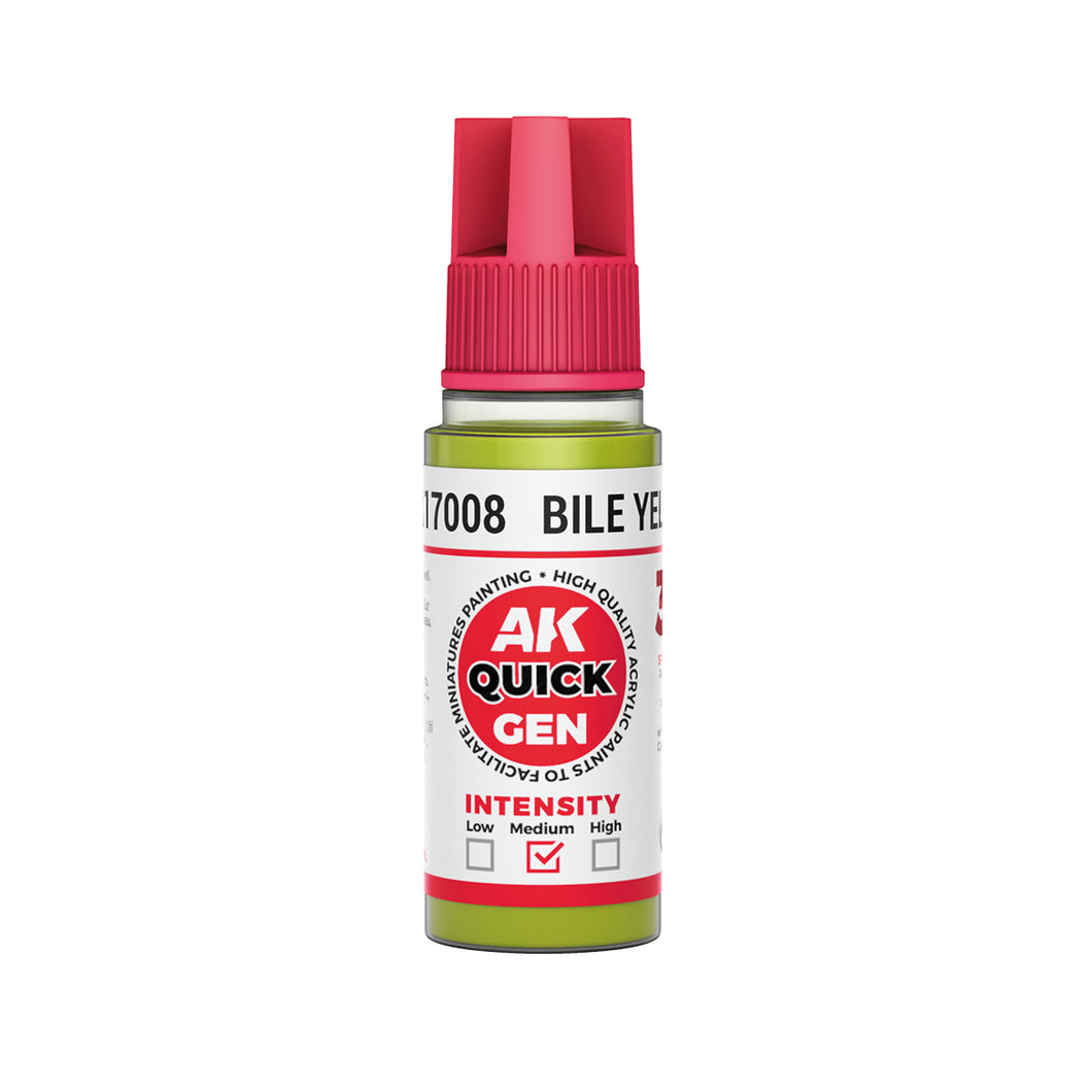 AK Interactive Quick Gen Bile Yellow