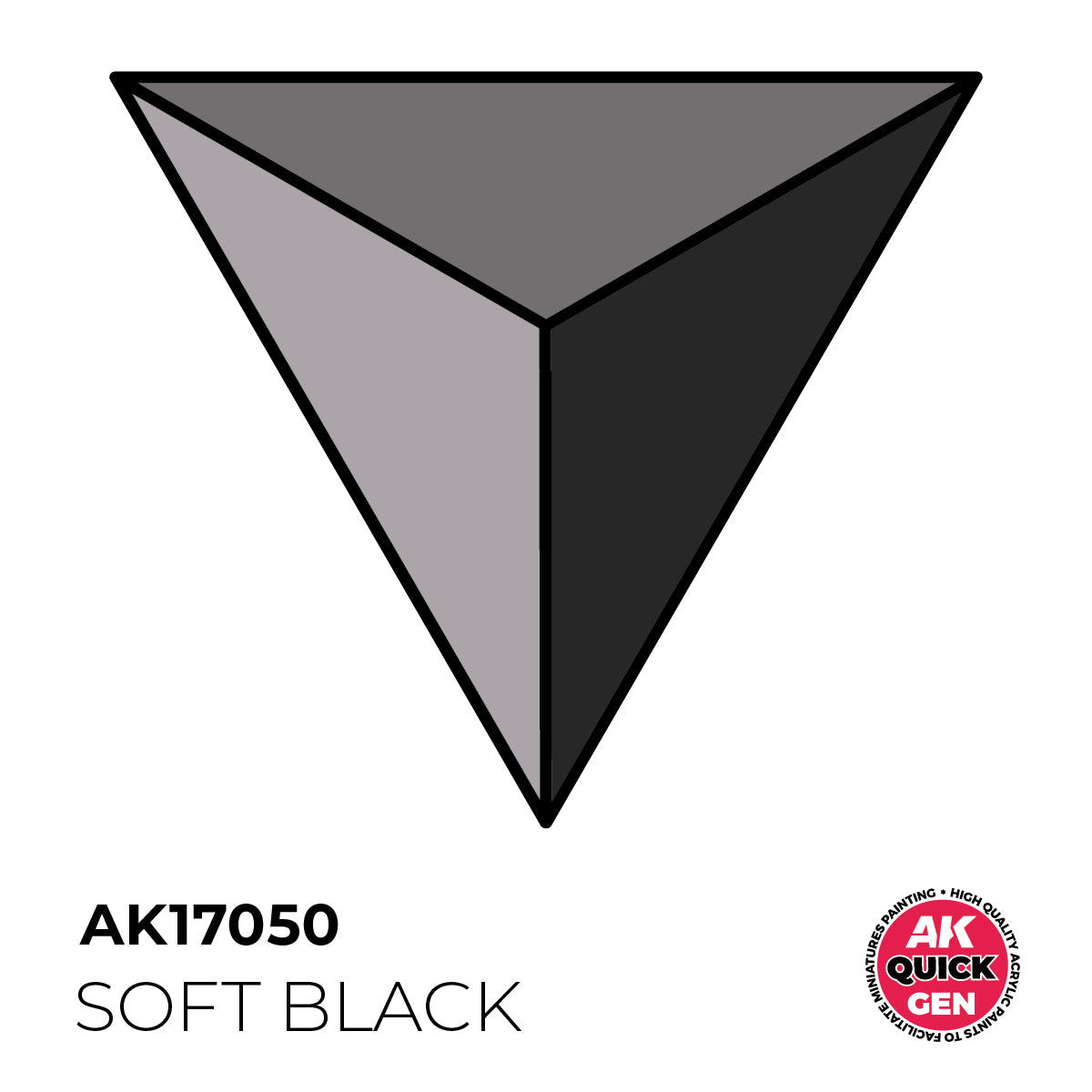 AK Interactive Quick Gen Soft Black