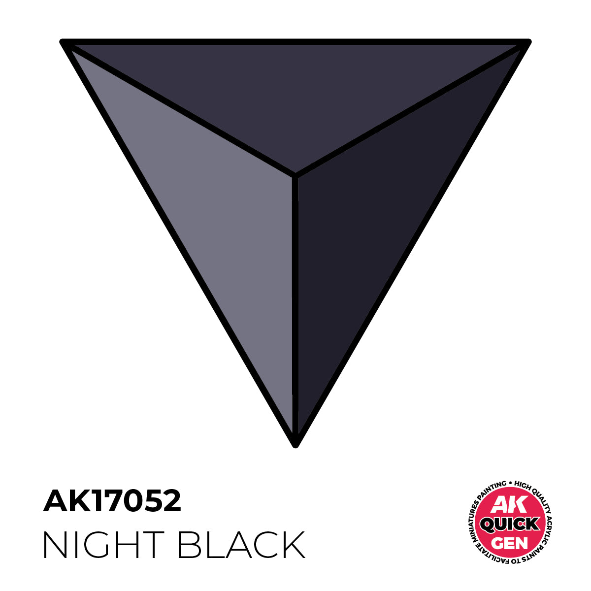 AK Interactive Quick Gen Night Black
