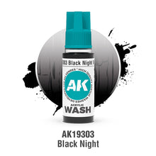 Load image into Gallery viewer, AK Interactive Acrylic Wash - Black Night
