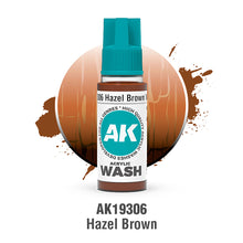 Load image into Gallery viewer, AK Interactive Acrylic Wash - Hazel Brown