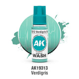 AK Interactive Acrylic Wash - Verdigris