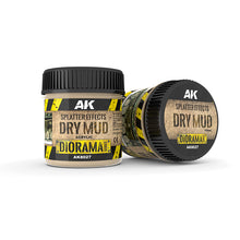 Load image into Gallery viewer, AK Interactive Splatter Effects Dry Mud 100ml