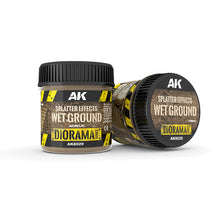 Load image into Gallery viewer, AK Interactive Splatter Effects Wet Ground 100ml