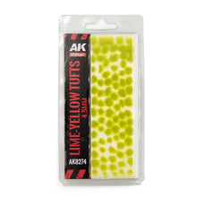 Load image into Gallery viewer, AK Interactive Lime-Yellow Tufts 4.5mm