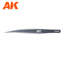 Load image into Gallery viewer, AK Interactive HG Angled Tweezers 01 (Thin Tipped)