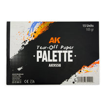 Load image into Gallery viewer, AK Interactive Tear-Off Paper Palette