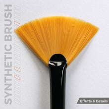 Load image into Gallery viewer, AK Interactive Synthetic Brush Fan Shape