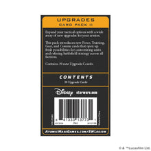 Load image into Gallery viewer, Star Wars Legion Upgrades Card Pack II