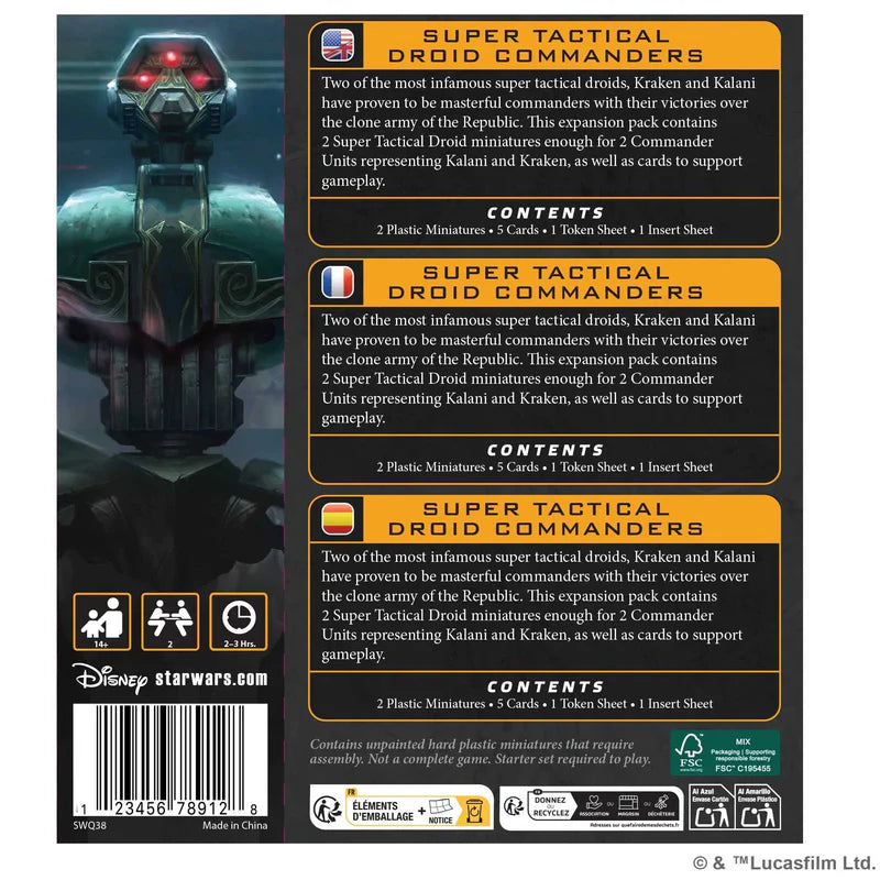 Star Wars: Legion - Super Tactical Droid Commanders