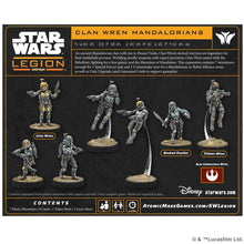 Load image into Gallery viewer, Star Wars Legion Clan Wren Mandalorians