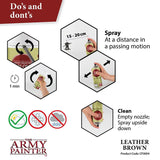 The Army Painter Colour Primer Spray - Leather Brown