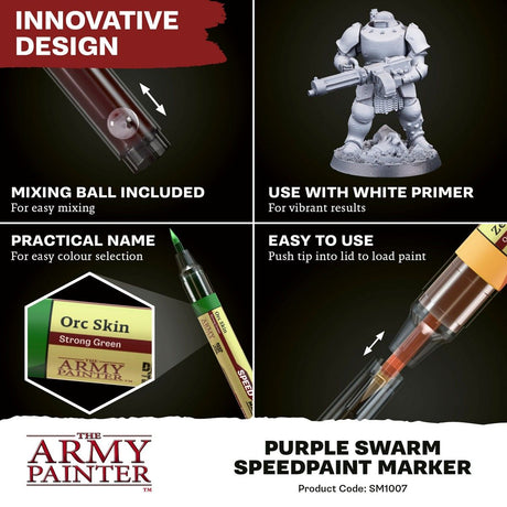The Army Painter Speedpaint Marker Purple Swarm