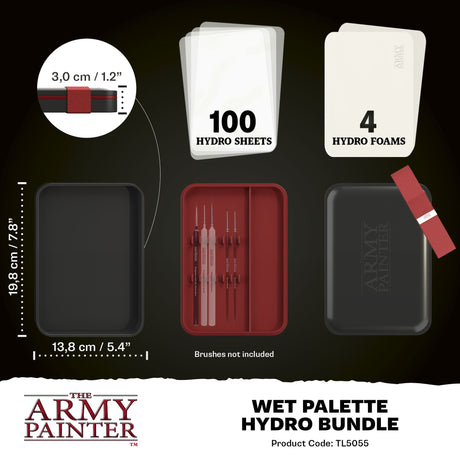 The Army Painter Wet Palette Hydro Bundle