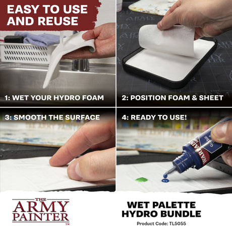 The Army Painter Wet Palette Hydro Bundle