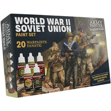 Load image into Gallery viewer, The Army Painter Historical Warpaints Fanatic Paint Set - World War II Soviet Union