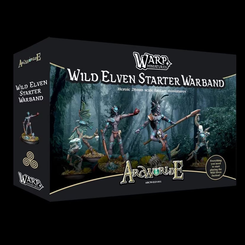 ArcWorlde Ancient Wild Elven Starter Warband Box