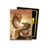 Dragon Shield Brushed Art Sleeves Standard (100) - Wood Snake 2025
