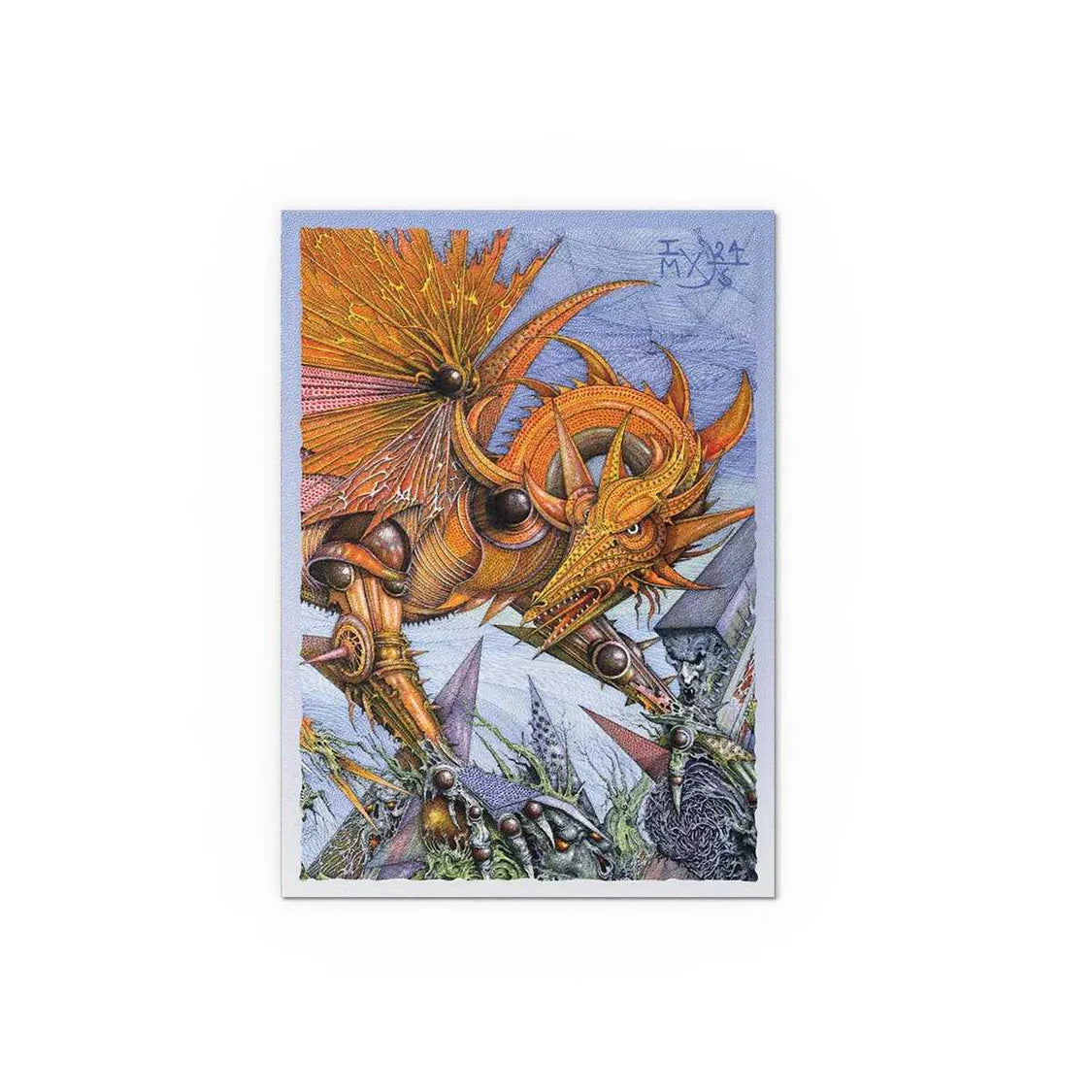 Dragon Shield Matte Dual Standard Sleeves: Signature Series - Ian Miller The Millerax (100)