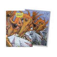 Load image into Gallery viewer, Dragon Shield Matte Dual Standard Sleeves: Signature Series - Ian Miller The Millerax (100)