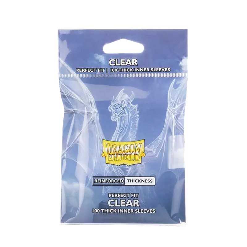 Dragon Shield Perfect Fit Thick Inner Sleeves - Clear (100ct)