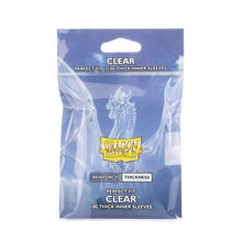 Load image into Gallery viewer, Dragon Shield Perfect Fit Thick Inner Sleeves - Clear (100ct)