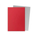Dragon Shield Matte Dual Sleeves Standard Size - Crimson & Silver (100)