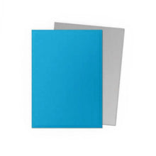 Load image into Gallery viewer, Dragon Shield Matte Dual Sleeves Standard Size -  Sky Blue &amp; Silver (100)