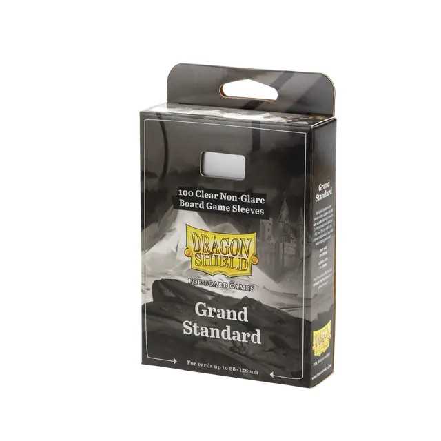 Dragon Shield Clear Non Glare Board Game Sleeves Grand Standard (100)