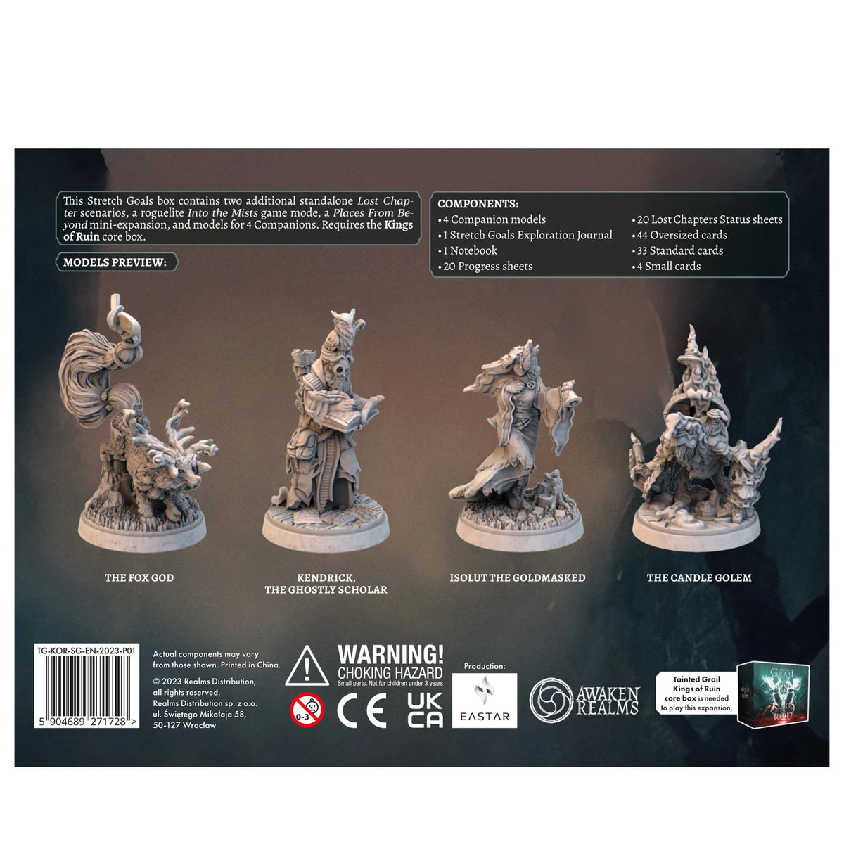 Tainted Grail: Kings of Ruin Stretch Goals