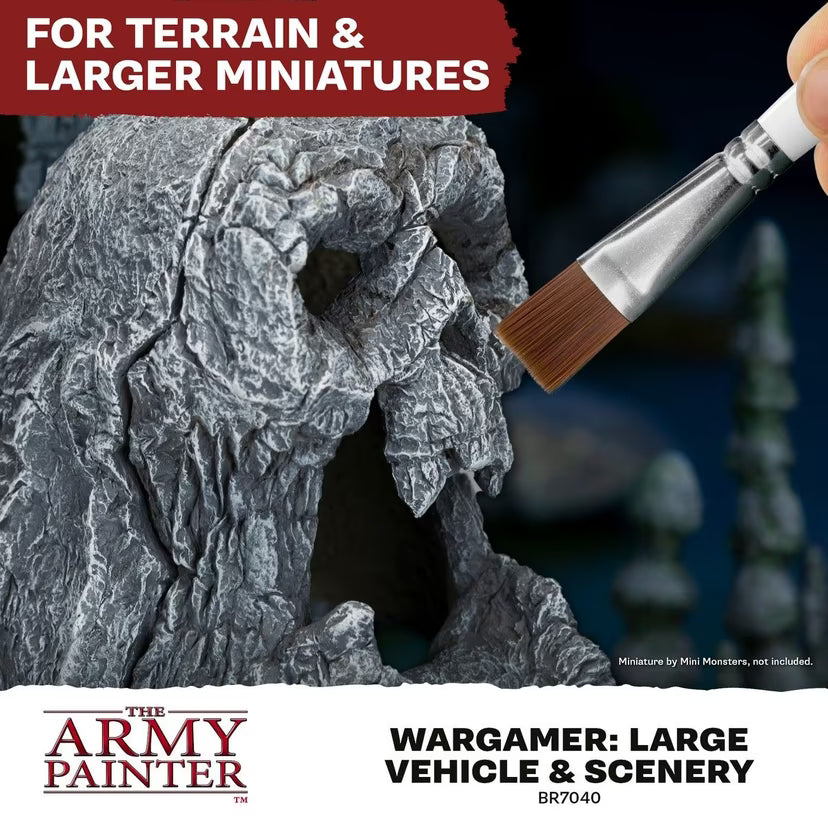 Wargamer Brush: Large Vehicle & Scenery