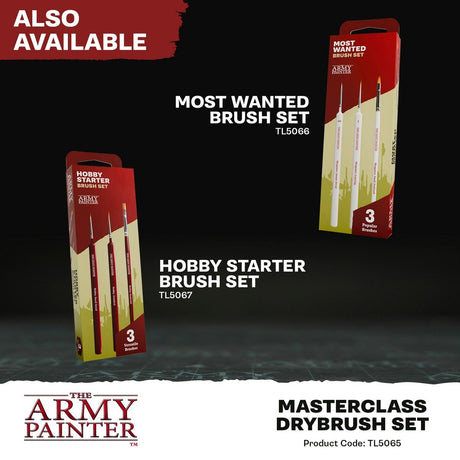 The Army Painter Masterclass Drybrush Set