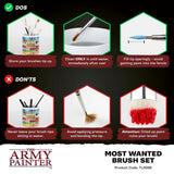 The Army Painter Most Wanted Brush Set