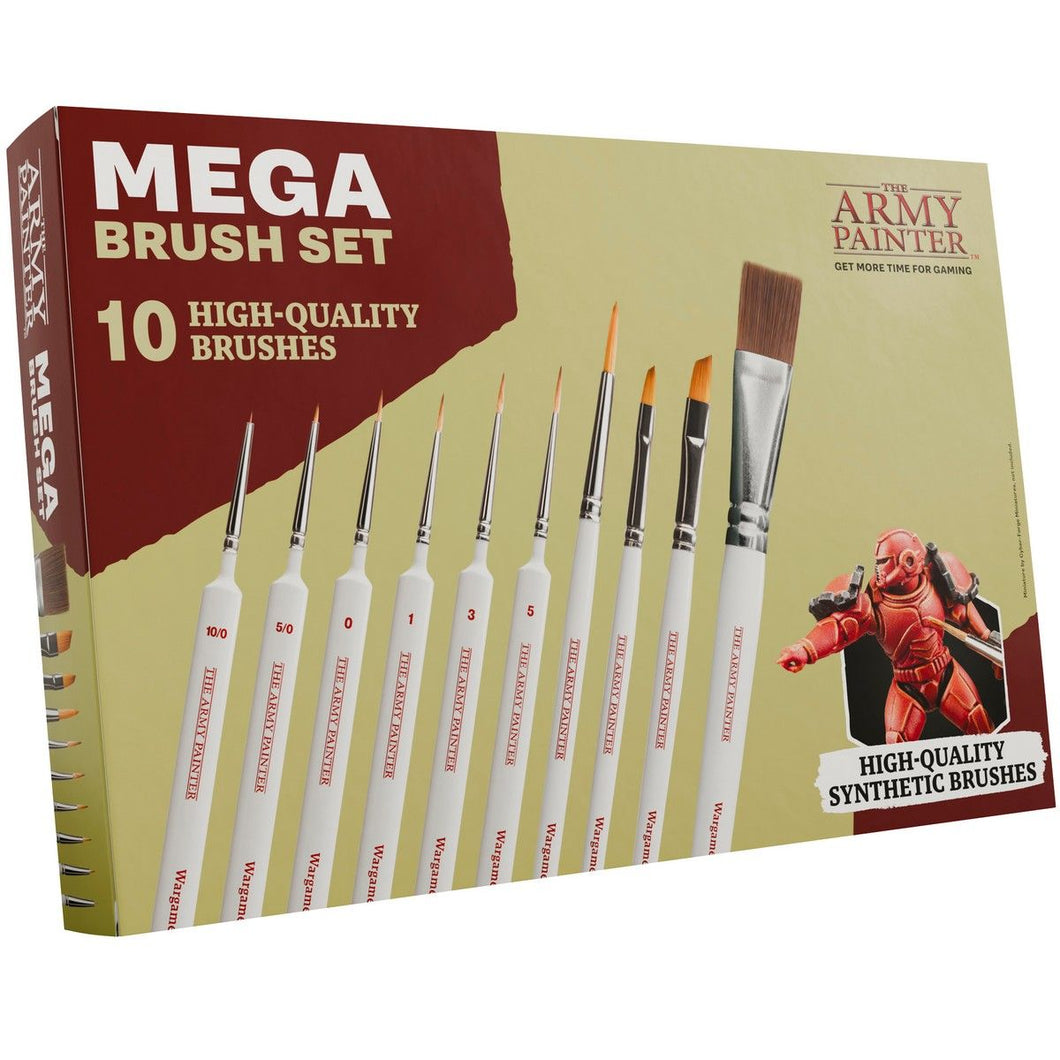 The Army Painter Wargames Mega Brush Set