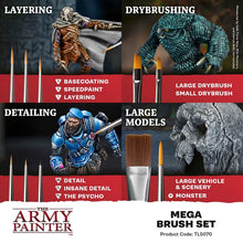 Load image into Gallery viewer, The Army Painter Wargames Mega Brush Set