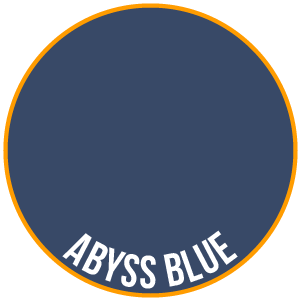 Zwei Dünne Schichten Abyssblau