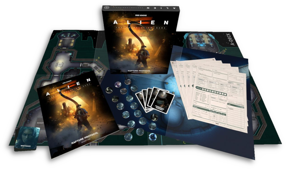 Alien RPG Evolved Edition: Rapture Protocol - A Cinematic Adventure ...