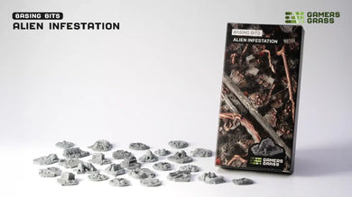 Gamers Grass Basing Bits Alien Infestation