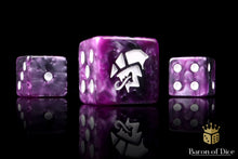 Load image into Gallery viewer, Baron of Dice Sci Fi Dice - Alien Dice Square Corner x25