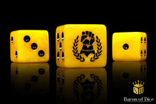 Load image into Gallery viewer, Baron Of Dice Almighty Hand Square Corner 16mm Dice