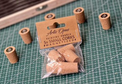 Artis Opus Painting Handle Magnet Corks x5 Small (Hen)