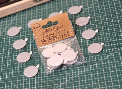 Artis Opus Painting Handle Taped Metal Discs (1inch) x10