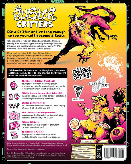 Blister Critters RPG Box Set