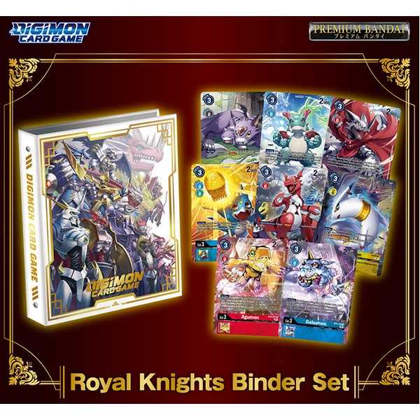 digimon royal knights booster box Digimon Card Game: Royal Knights Binder Set (PB-13) – Travelling Man UK