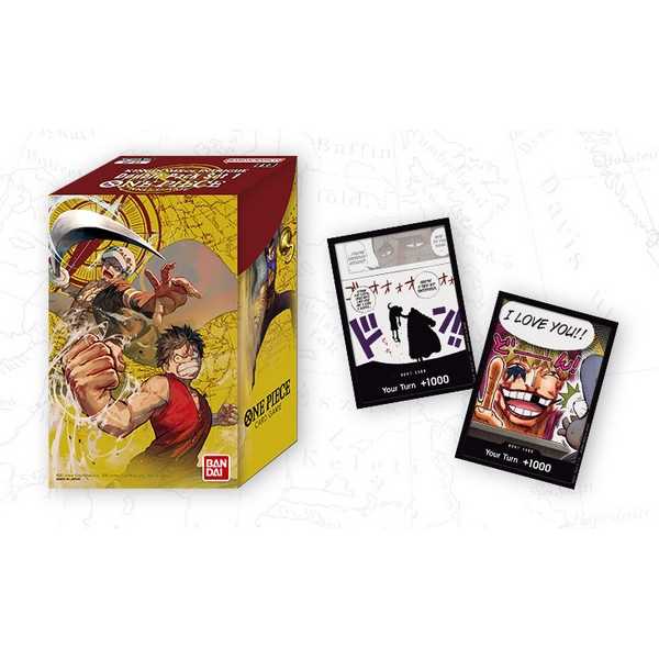 One Piece Card Game Double Pack Set Vol.1 (DP-01) Travelling Man UK One Piece Card Game Double Pack Set Vol.1 (DP-01) Travelling Man UK