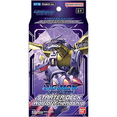Digimon Card Game Starter Deck - Wolf of Friendship ST16