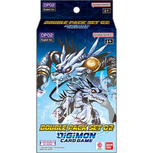 Digimon kortspill: dobbeltpakke sett 2 (dp02)