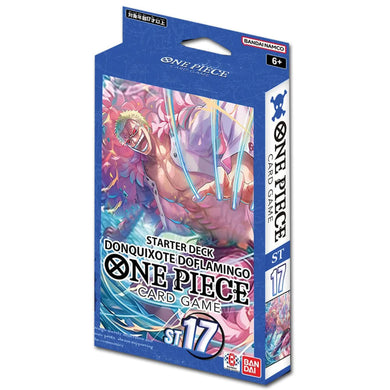 One Piece Card Game: Starter Deck Blue Donquixote Doflamingo [ST-17]